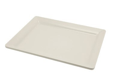 White Melamine Platter GN 1/2 Size 32 X 26cm