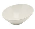 White Melamine Slanted Buffet Bowl 30 x 29 x 13cm