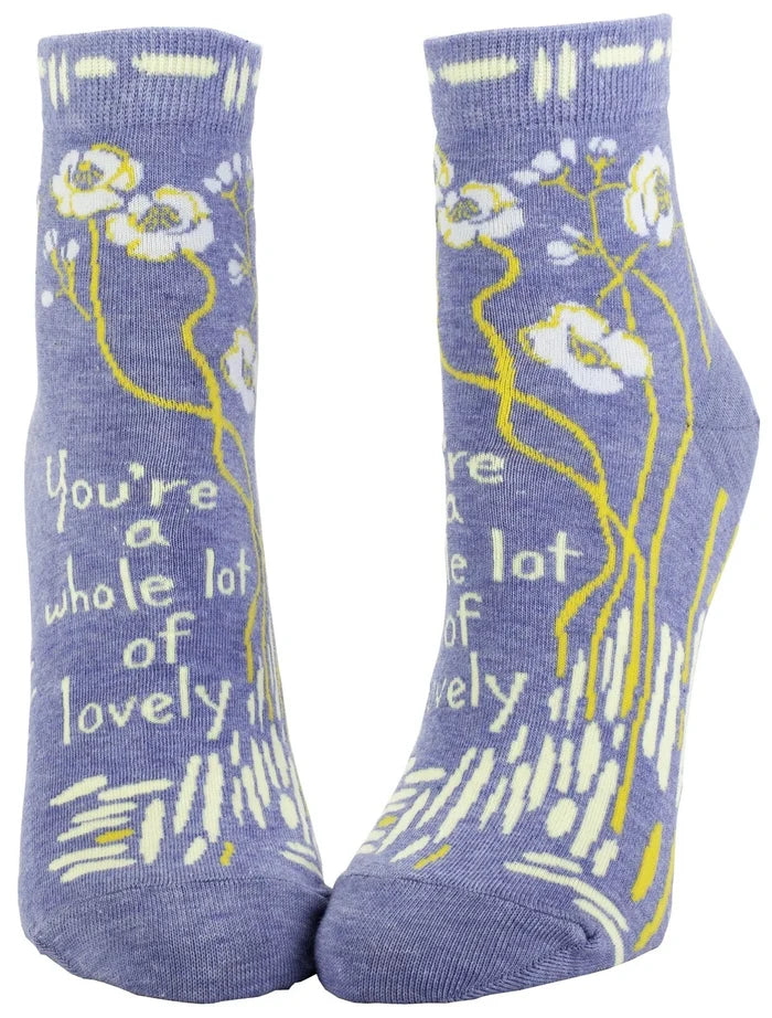Whole Lot of Lovely - Women's Ankle Socks 4-9