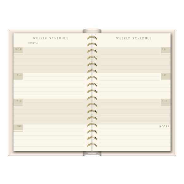 Wildflowers Undated Planner