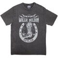Willie Nelson Unisex Stone Wash T-Shirt: Outlaw