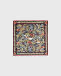 Winter Solstice Tales Green Square Scarf