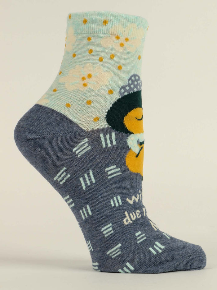 With All Due Respect, No. W-Ankle Socks