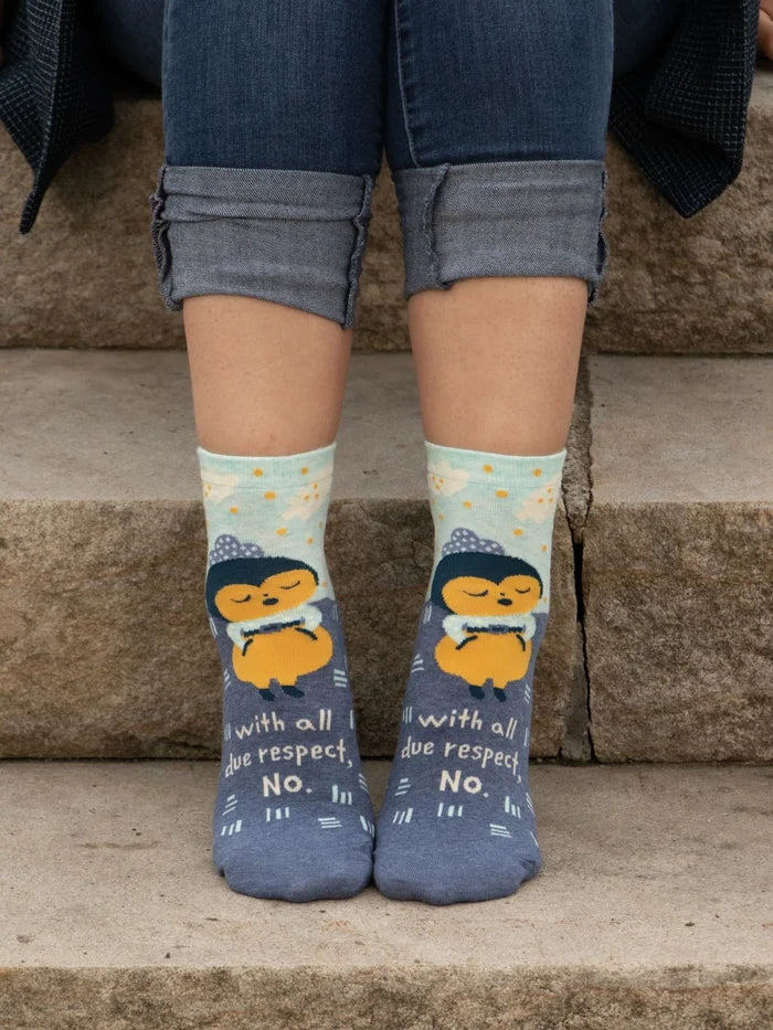 With All Due Respect, No. W-Ankle Socks