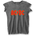 Women's AC/DC T-Shirt , Logo Rock Off