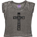 Women's Black Sabbath T-shirt - Vintage Cross Rock Off