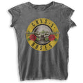 Women's Guns N' Roses T-shirt - Drum Logo Rock Off