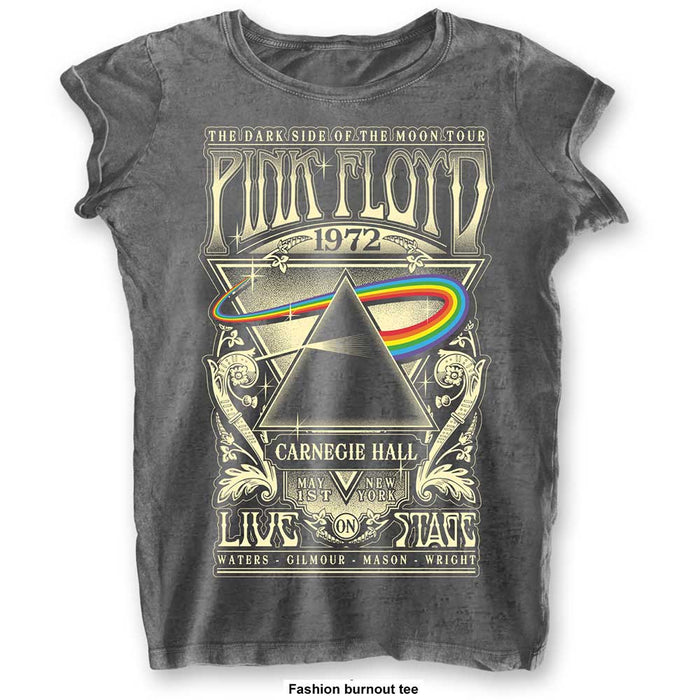 Women's Pink Floyd T-shirt - Carnegie Hall Rock Off