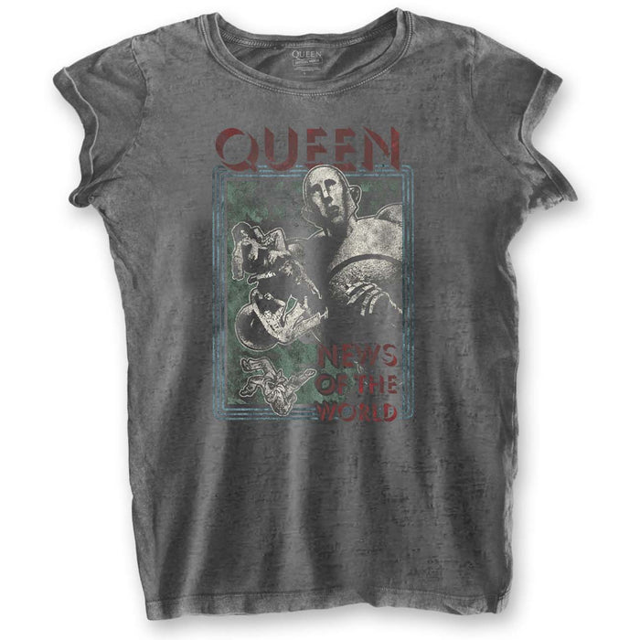Women's Queen T-shirt - News of the World Rock Off