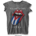 Women's Rolling Stones T-shirt - Havana Cuba Rock Off