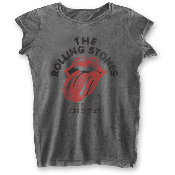 Women's Rolling Stones T-shirt - New York City 75 Rock Off