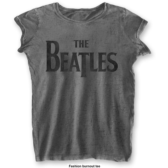 Women's The Beatles T-shirt - Logo Rock Off