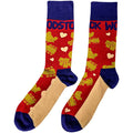 Woodstock Unisex Ankle Socks :Birds & Hearts Rock Off