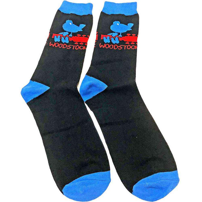 Woodstock Unisex Ankle Socks : Logo Rock Off