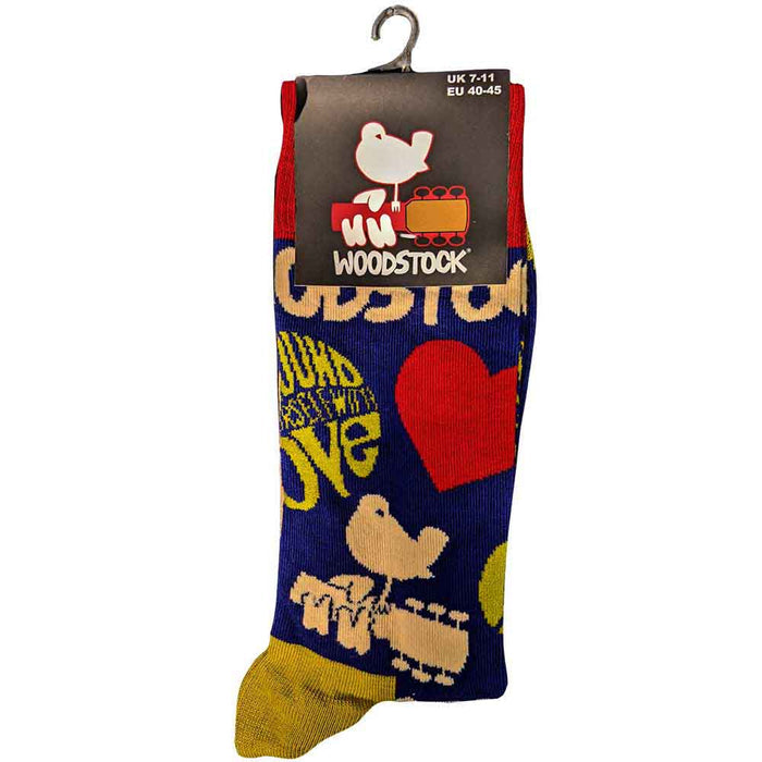 Woodstock Unisex Ankle Socks : Surround Yourself Rock Off