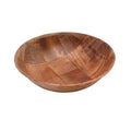 Woven Wood Bowls 10" Diameter 25 x 6.5cm (Box Of 12)