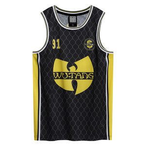 Wu-Tang Clan Basketball Jersey - Cream Amplified