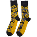 Wu-Tang CLAN Unisex Ankle Socks : Logos Yellow Rock Off