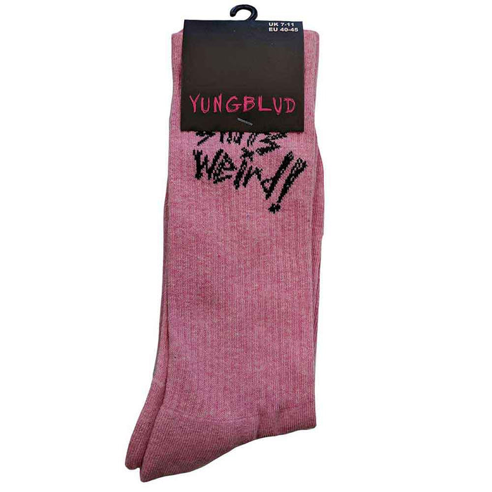 Yungblud Unisex Ankle Socks : WEIRD! Rock Off