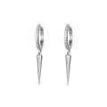 Lindi Kingi Zenith Silver Hoop Earrings | Koop.co.nz